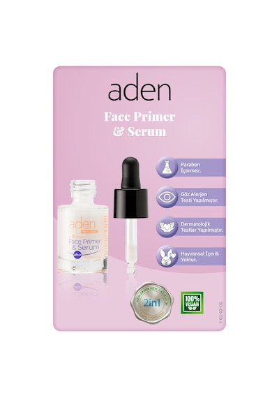 Aden 2in1 Face Primer & Serum