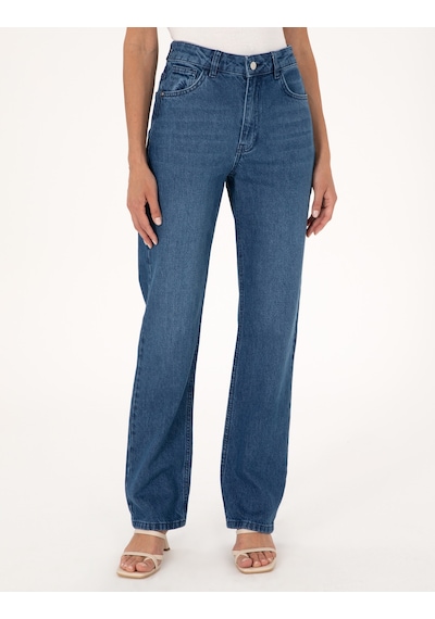 Pierre Cardin Kadın Mavi Pantolon Jean 50313219-vr036 Mavi
