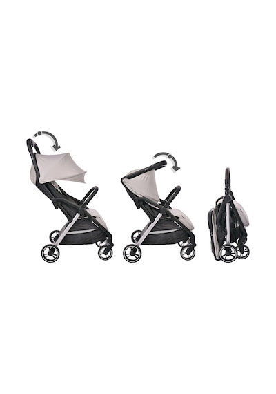 Lorelli Loret Otomatik Katlanan Kabin Boy Bebek Arabası - Beige