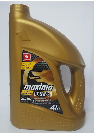 Petrol Ofisi Maxima CX 5W-30 Partiküllü Tam Sentetik Motor Yağı 4 L