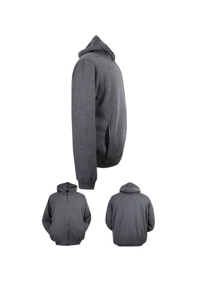 Erkek Büyük Beden 105 - 185 Kilo Arası İçin Uygun Kapüşonlu 3 İplik Şardonlu Kışlık Kalın Sweat Mont Füme Erkek Büyük Beden 105 - 185 Kilo Arası İçin Uygun Kapüşonlu 3 İplik Şardonlu Kışlık Kalın Sweat Mont Füme
