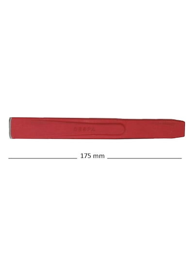 Despa Düz Keski 175MM Oluklu Boyalı N11.247