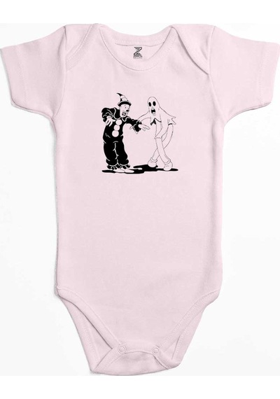 Zepplin Giyim Ghostemane Duet Pembe Bebek Body Zıbın