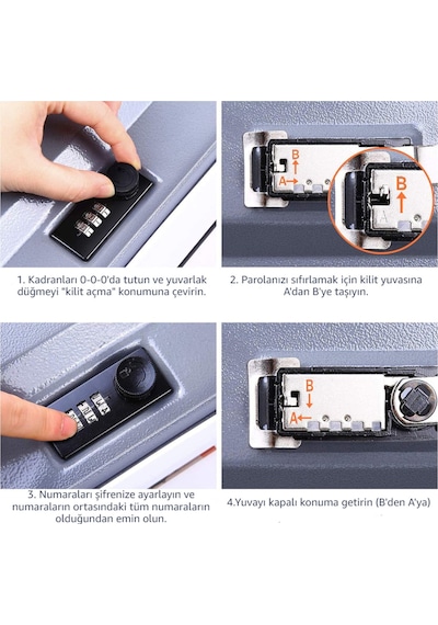 Mühlen Secret Parı 240 Büyük Boy Kitap Şekli Gizli & Şifreli Kasa