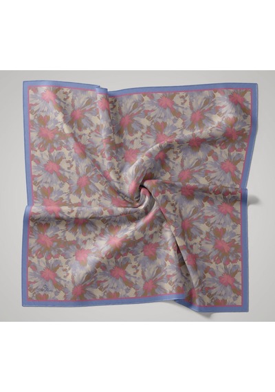 Silk Home Velora Eşarp 161001-22 Mavi, Pembe, Taş, Lila