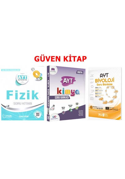Palme Fizik Orbital Kimya Biyotik Biyoloji Ayt Soru Bankası Seti