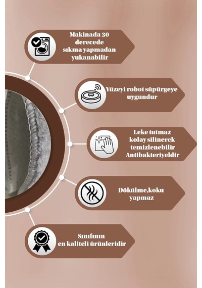 Arbese Kaymaz Taban Halı Koridor Antre Mutfak Yatak Odası Kesme Jel Yolluk Beyaz Siyah Renk AR201