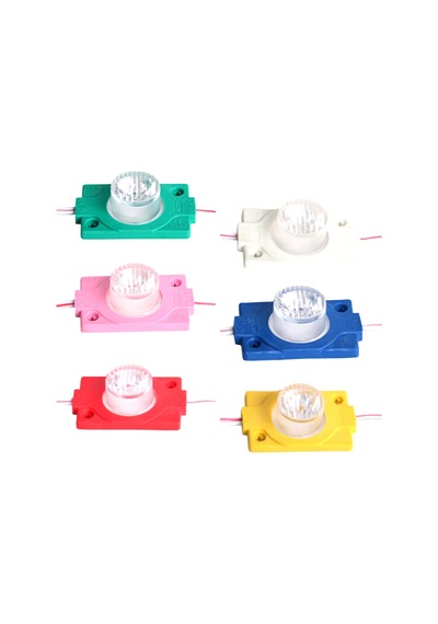 Tek Lensli Modül Led Mor 1.5w 10 Adet