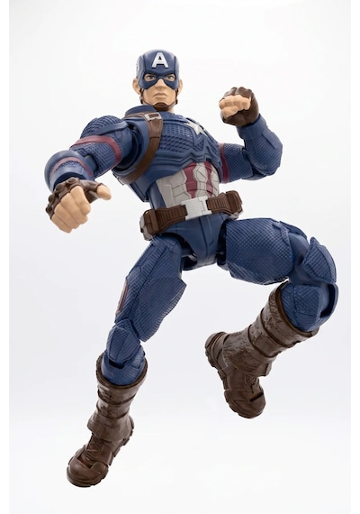 Marvel Infinity Saga Captain America Figür Yapım Seti - 94 Parça Lisanslı Aksiyon Figürü Oyuncak