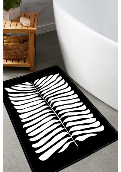 Mais Dolce Siyah 60x100 Cm Banyo Paspası Siyah