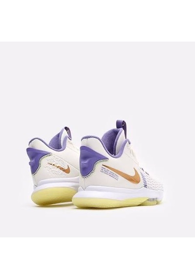 Nike Lebron Witness 5 Basketbol Ayakkabısı Beyaz