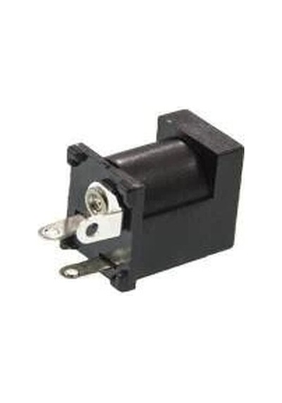 Dc 2.1mm Jack Şase Pcb Tipi Pinleri Arkada