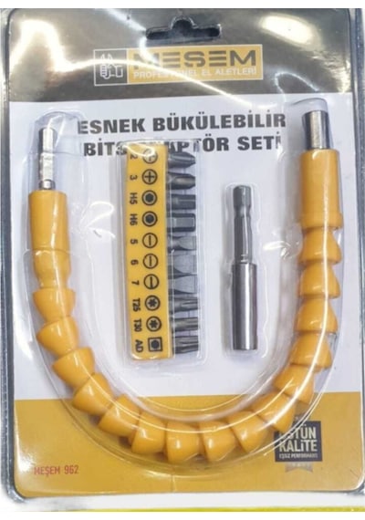 Esnek Bükülebilir Flexible Bits Adaptör Seti