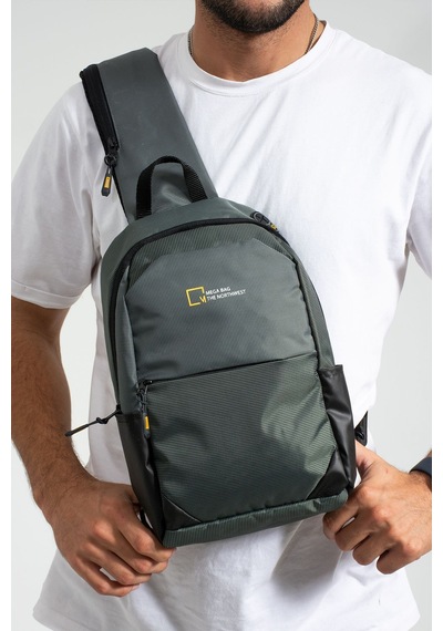 Mega Bag The Northwest Erkek Çantası Gri-siyah1005