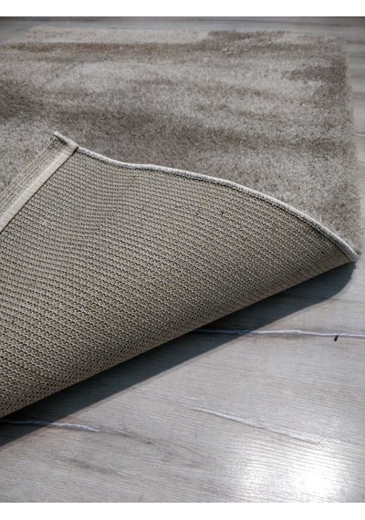 Yamalı Home Loft Bej Yumuşak Dokulu Halı 80X140 Cm