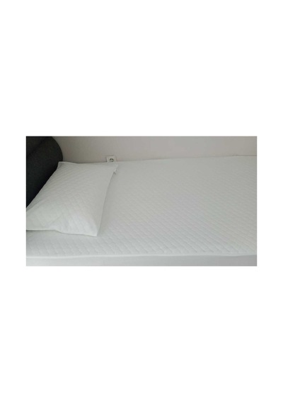 Konfor Luxury Mebranlı Sıvı Geçirmeyen Ses Yapmayan Yastık Alezi Beyaz - 784904884 Beyaz