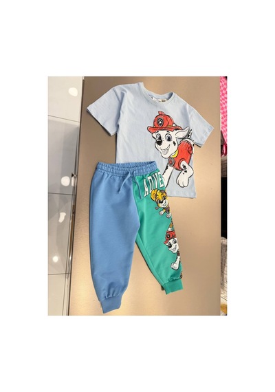 Poala Kids Karakterli Eşofman Takımı Siyah