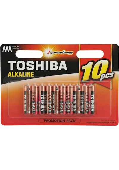 Toshıba Lr03 10lu Bls Aaa Alkalin İnce Pil