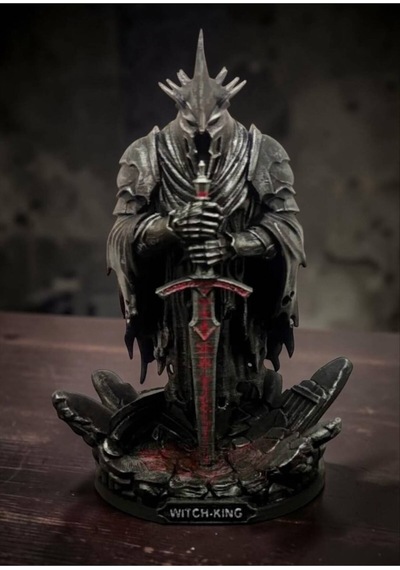 Yüzüklerin Efendisi Witch-king Koleksiyon Figürü - 15 Cm Özel Tasarım
