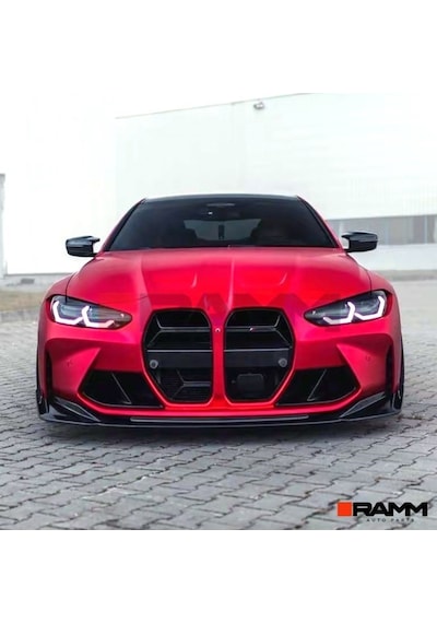 Bmw M3 M4 G80 G81 G82 G83 Ön Lip Parlak Siyah