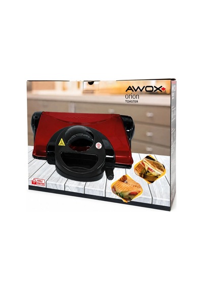 Ers Awox Orion Siyah Toaster 8 Dilim Tost Makinesi - 180 Izgara 1800w