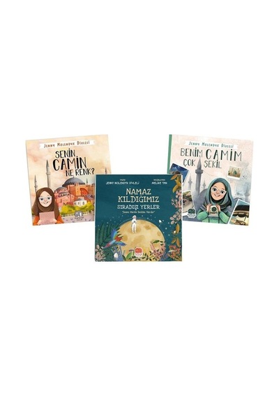 Cami ve Namaz Seti - 3 Kitap Takım - Jenny Molendyk Divleli - Karavan Çocuk