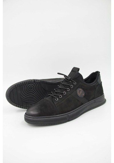 Komcero 0K9823-2882 Erkek Casual Ayakkabı - Siyah