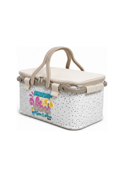 20 Lt Piknik Sepeti 1120 Picnic Bag -369 Karışık/Çok Renkli