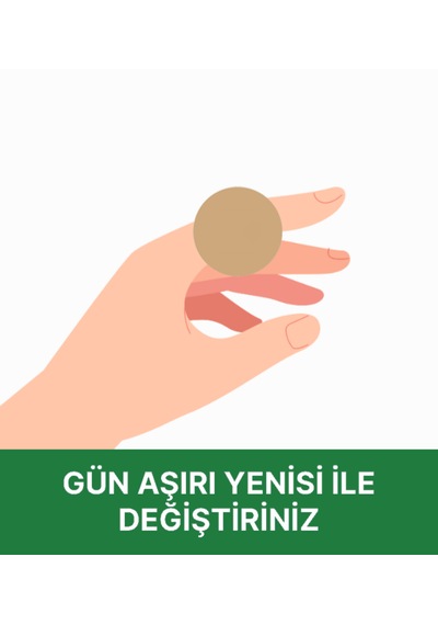 Enjeksıyon Flaster 22mm 500 Adet 5 Li Paket