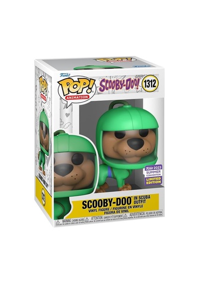 Funko Pop Vinyl: Scooby-doo - Scooby-doo İn Scuba Outfit - San Diego Comic Con