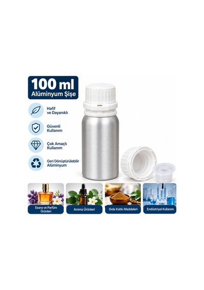 Alüminyum Şişe 100 Ml.