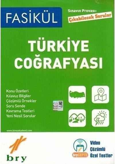 Birey Yayınları Fasikül Coğrafya Türkiye Coğrafyası 2021-2022