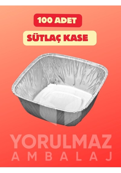 100 Adet Sütlaç Kasesi Dayanıklı Ve Şık Tatlı Sunum Kabı