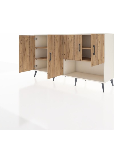 Hyperion Konsol 6 Raflı 4 Kapaklı 176x44x99 Aytaşı-çam Aytası/atlas Çam - Aytası Hyperion Konsol 6 Raflı 4 Kapaklı 176x44x99 Aytaşı-çam Aytası/atlas Çam - Aytası