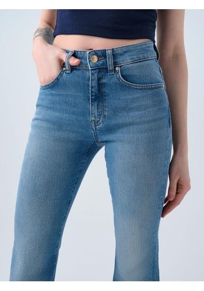 LOFT Flare Slim Fit Kadın Pantolon Lf2037066 Q1.v1 Denim LOFT Flare Slim Fit Kadın Pantolon Lf2037066 Q1.v1 Denim