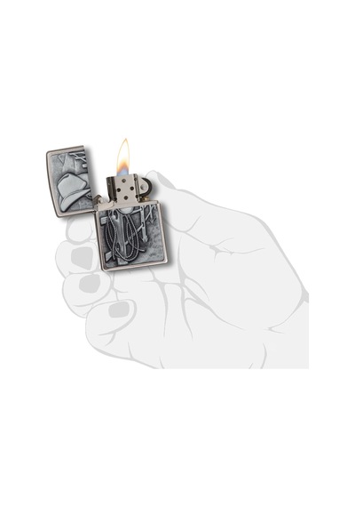 Zippo Resting Cowboy Çakmak Çok Renkli