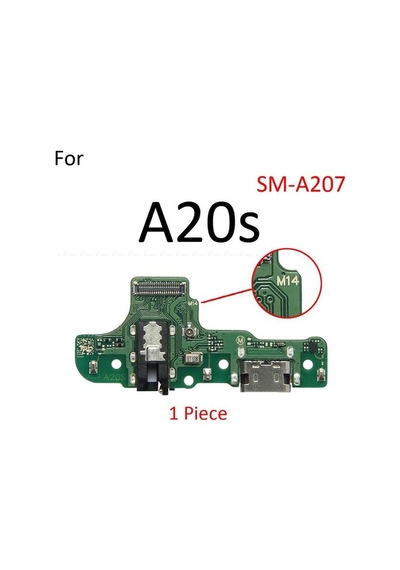 Tkgz Samsung Uyumlu Galaxy A20s Şarj Soketi Kulaklık Soketi