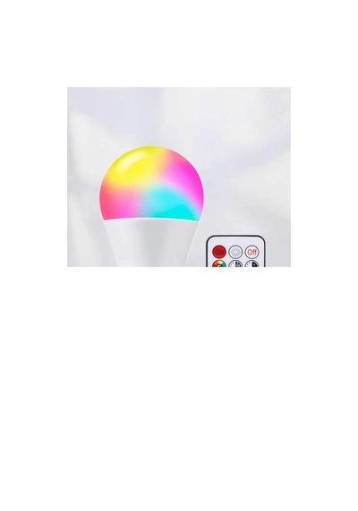 Mey İthalat Renk Değiştirebilen Rgb Işıklı Led Ampul A+enerji 10 Watt Led Işık Diğer