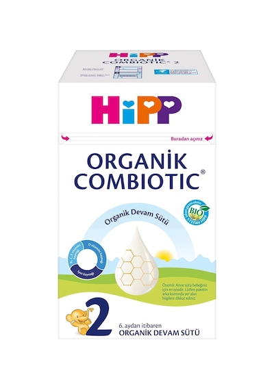 2 Organik Combiotic Bebek Sütü 800 Gr