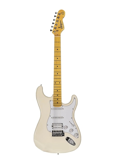 New Orleans NHS9720 Stratocaster HSS Vintage White Elektro Gitar