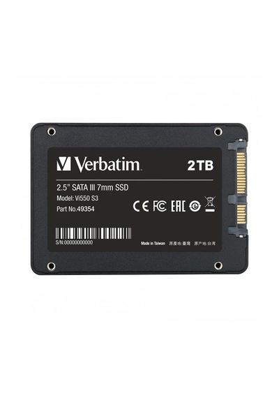 Verbatim 2tb Vi550 S3 Sata 3.0 Ssd Okuma 550mb / Yazma 500mb