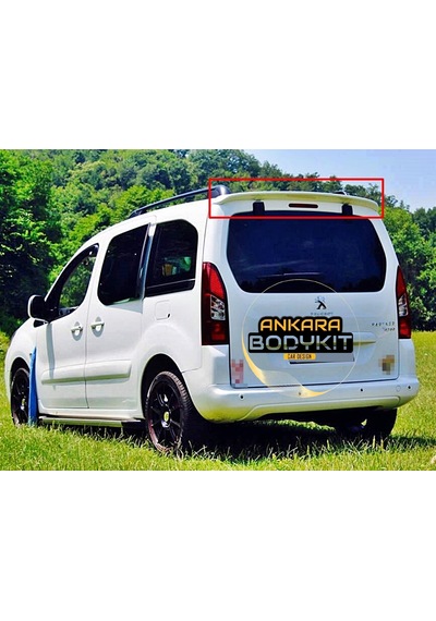 Tepe - Berlingo - Combo - Doblo 5 Spoiler - Beyaz - Plastik
