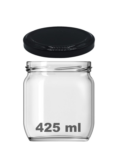 Afracam 10-1000 Ml Farklı Boyutlarda Kavanoz 10-1000 Arası Cc Konserve Metal Kapaklı Cam Kavanoz 6 Adet Şeffaf, 4 Diğer