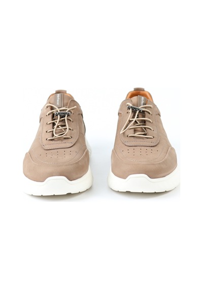 Dr.Flexer Hakiki Deri Vizon Nubuk Casual Erkek Ayakkabı - Flex801202 Vizon