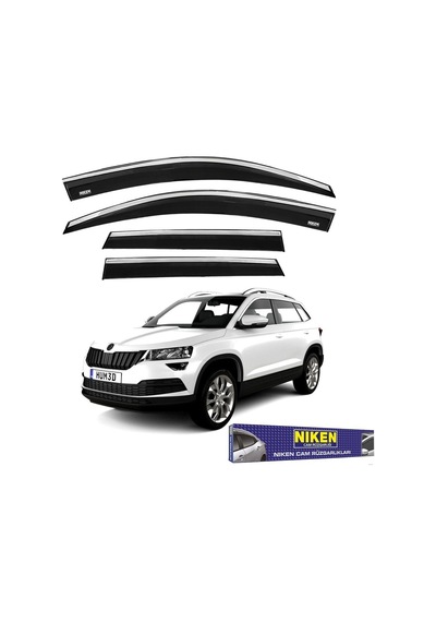 Niken Seat Ateca Cam Rüzgarlığı Kromlu 2018+ Niken