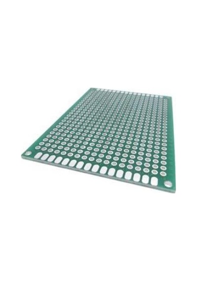 Çift Yüzlü Delikli Plaket 5x7cm Pertinaks