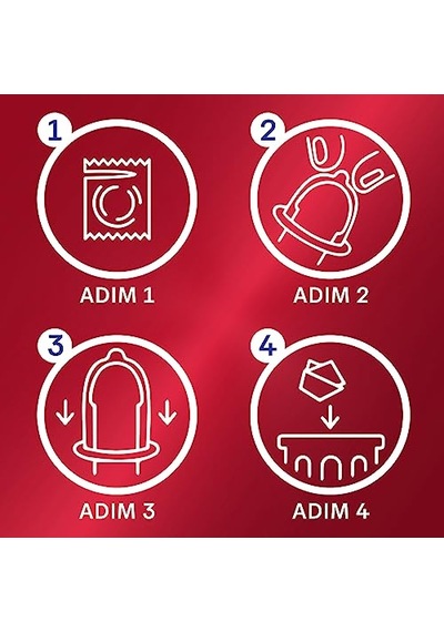 Durex Yakın Hisset İnce Prezervatif 30'lu, Standart Fit
