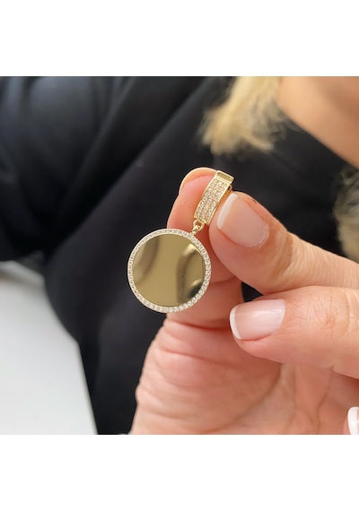 Simurg Jewellery 14k Altın Charm Kolye Ucu