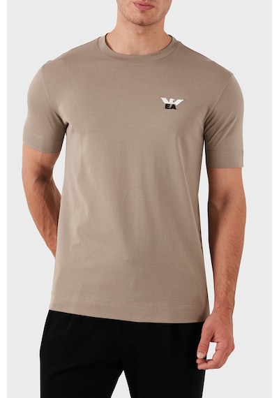 Emporio Armani Erkek T Shirt 6d1tm1 1jocz 0154 Kahve Kahve Kahverengi