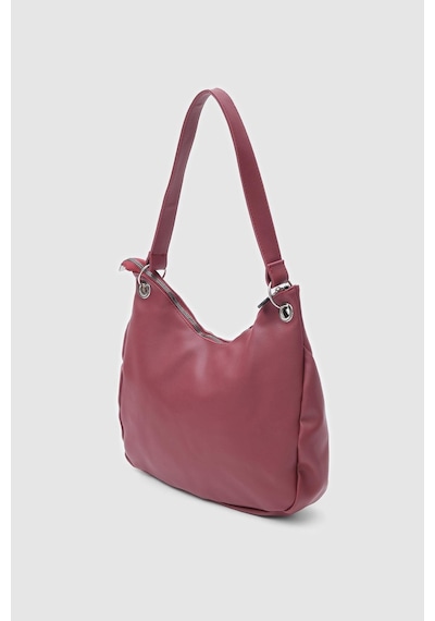 Shule Bags Valerie Oval Omuz Çantası Bordo Bordo